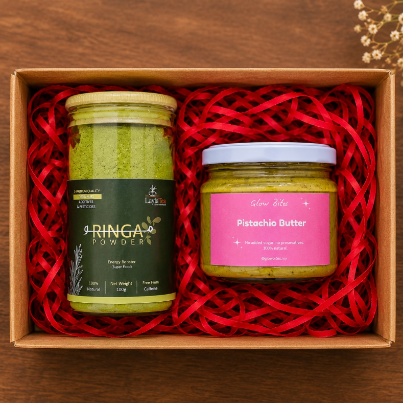 The Glow Wellness Duo — Moringa & Nut Butter